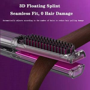 Fer à lisser personnalisé 3 en 1 <span class=keywords><strong>Lisseur</strong></span> à cheveux professionnel en céramique rapide Fer à lisser ionique Fer plat - Product Image 6