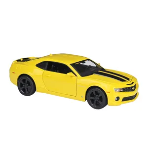 迈斯托1/24 2010 SS RS许可汽车模型压铸玩具车底座压铸模型车开门和橡胶轮胎