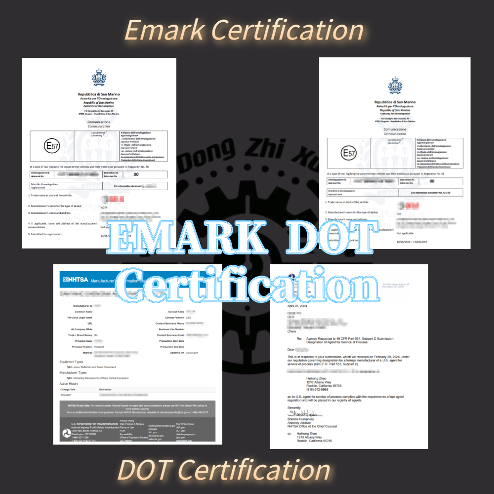 Emark DOT Certification