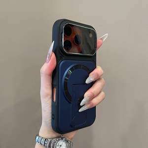 Magnetic <b>Phone</b> Case For iPhone 18 17 16 Pro Max Multi‑Function Invisible Dual Kickstand Shockproof With Camera Lens <b>Protector</b> - Product Image 3