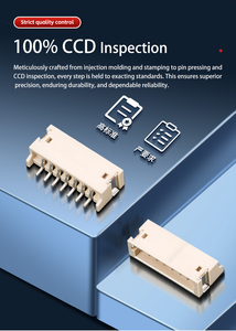 ZWG zh 1.5mm ตัวเชื่อมต่อ PCB JST 1.5mm ขั้วต่อ PITCH 2-15Pin SMD ตู้เย็นขั้วต่ออิเล็กทรอนิกส์ - Product Image 2