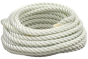 <span class=keywords><strong>Cuerda</strong></span> de Anclaje de Nailon Trenzado de 3 Hebras de Alta Resistencia con Guardacabos, Línea de Amarre de Poliamida <span class=keywords><strong>para</strong></span> Embarcaciones - Product Image 4