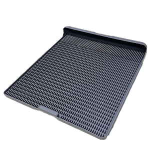 Pet tek parça köpek lazımlık <span class=keywords><strong>Golden</strong></span> <span class=keywords><strong>Retriever</strong></span> Shoving Feces önlemek küçük orta ve büyük ölçekli köpekler düz plaka tipi Pet kum kabı - Product Image 4