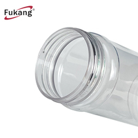 Bouteille à épices en plastique PET en gros, pot à épices en plastique de 8 oz avec ouverture double/simple