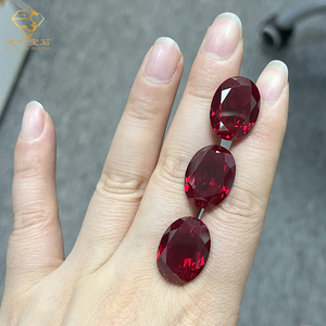 Phòng thí nghiệm phát triển Sapphire 0.5 CARATS ngọc lục bảo/hình bầu dục cắt Màu Xanh Hoàng gia phòng thí nghiệm tạo ra đá Sapphire cho đồ trang sức - Product Image 4