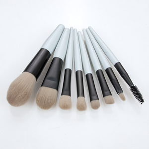 8 Stuks Mini Reis Draagbare Zachte <span class=keywords><strong>Make</strong></span>-Up Borstels <span class=keywords><strong>Set</strong></span> Oogschaduw Wimper Concealer Blush Matte Houten Handvat <span class=keywords><strong>Make</strong></span>-Up Borstel <span class=keywords><strong>Set</strong></span> - Product Image 6