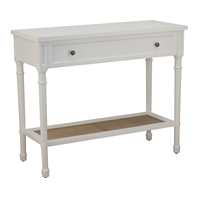 Table console personnalisable en bois massif et rotin shagreen, style nordique moderne de luxe, pour salon et couloir, décoration hôtelière