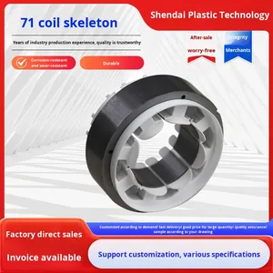 Shende thương hiệu Stator quanh co phụ kiện động cơ biến áp cuộn dây khung mới chống cháy nhựa cuộn dây mô hình 71 cho trục - Product Image 3