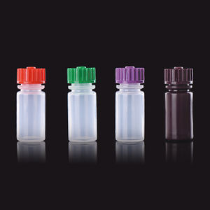 Bottiglia di campione chimico bottiglia di reagente in plastica ambra Hdpe pp da laboratorio - Product Image 1
