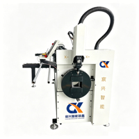 Machine de découpe laser de tubes et petits tuyaux à commande simple pour le découpe d'aluminium et le traitement léger avec alimentation automatique