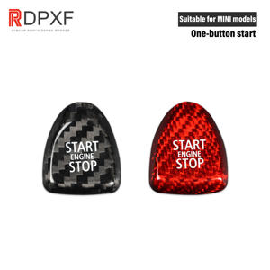 Aplicable a MINI <span class=keywords><strong>Serie</strong></span> F F45F55, fibra <span class=keywords><strong>de</strong></span> carbono, arranque <span class=keywords><strong>de</strong></span> un toque, accesorios decorativos, transfronterizos. - Product Image 4