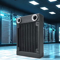 Radiateur de refroidissement liquide PC haute performance 120 mm, silencieux, à ventilateur unique, échangeur de chaleur pour boîtier de PC de jeu, processeur et serveur