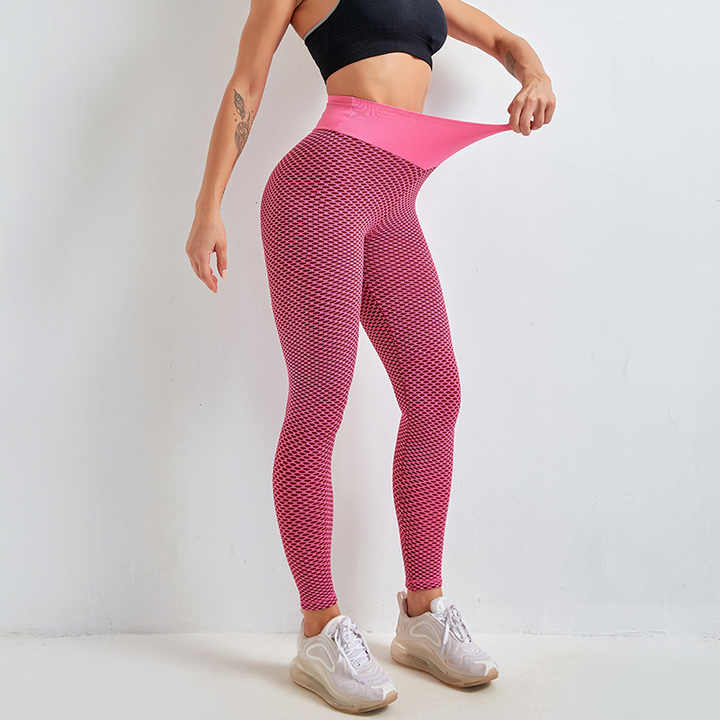 Dropshipping High Waisted Honeycomb Yoga Leggings Workout Women Leggings  Yoga Pants Gym Leggings| Alibaba.com