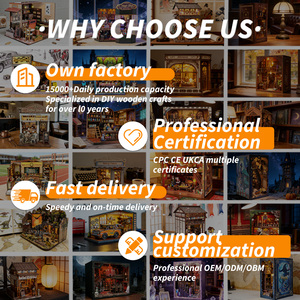 <span class=keywords><strong>Casa</strong></span> <span class=keywords><strong>de</strong></span> Muñecas <span class=keywords><strong>de</strong></span> Madera en Miniatura DIY, Rompecabezas 3D <span class=keywords><strong>de</strong></span> Madera con Cubierta Antipolvo, Ideal para Regalo, Puede Iluminarse - Product Image 6