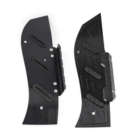 Pour YAMAHA AEROX NVX 155 accessoires moto repose-pieds en alliage d'aluminium repose-pieds pédale repose-pieds tapis antidérapants