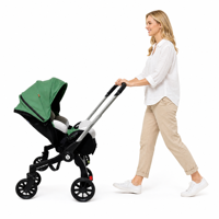 Poussette de voyage 3 en 1 en alliage d'aluminium, légère, pliable, OEM ODM, sur mesure, pour bébé, nouveau-né, vente en gros, portable, intérieur