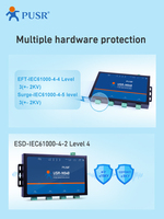 USR IOT USR-N540-H7-4 Gateway Modbus MQTT Edge Computing con 4 Porte RS485 Seriali, Server di Dispositivi Ethernet Certificato CE/FCC/RoHS