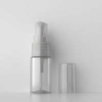 Pratique 10ml Plat Épaule Poudre Pompe Oiseau-Bec Lotion Bouteille En Plastique Vide Échantillon Distributeur Bouteille pour Soins De La Peau Voyage Ensemble