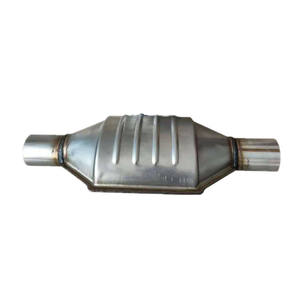 Convertidor catalítico universal de <span class=keywords><strong>precio</strong></span> al por mayor con carcasa de acero inoxidable para gasolina y motor de gasolina - Product Image 1