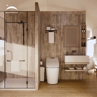 Tente de glamping de luxe de haute qualité pour l'extérieur, tente de camping pour hôtel-resort avec salle de bain, grand gazebo