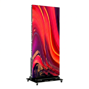 P2.5 LED Panel 4K Resolution Indoor Advertising Floor <b>Stand</b> Three Tri-fold Foldable Poster LED Display - Product Image 4