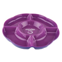 Assiette de service réutilisable en plastique PP écologique, best-seller des cadeaux électoraux 2024, idéale pour les collations