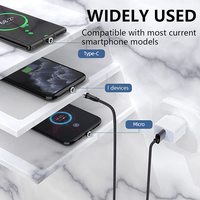2023 câble personnalisé magnétique 3 en 1 câble USB 3a charge rapide 360 Rotation Type C/éclairage/micro Usb câble de données cordon de chargeur