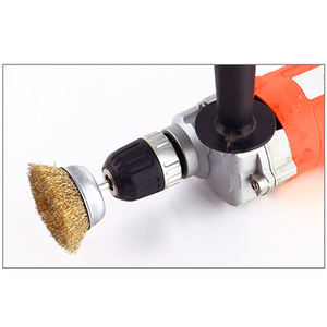 Sikat kawat 50-680mm, sikat kawat berbentuk mangkuk untuk mencampur tepi pembersih - Product Image 5