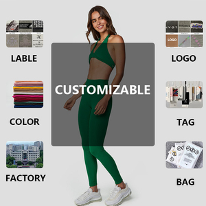 Fournisseur personnalisé <span class=keywords><strong>2022</strong></span> vêtements de Fitness et de Yoga taille haute, Leggings de Yoga respirants sans couture - Product Image 2