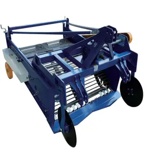 Mini tracteur agricole Entraînement de prise de force Machine de récolte de pommes de terre Arracheuse de pommes de terre à trois points 4UC-50