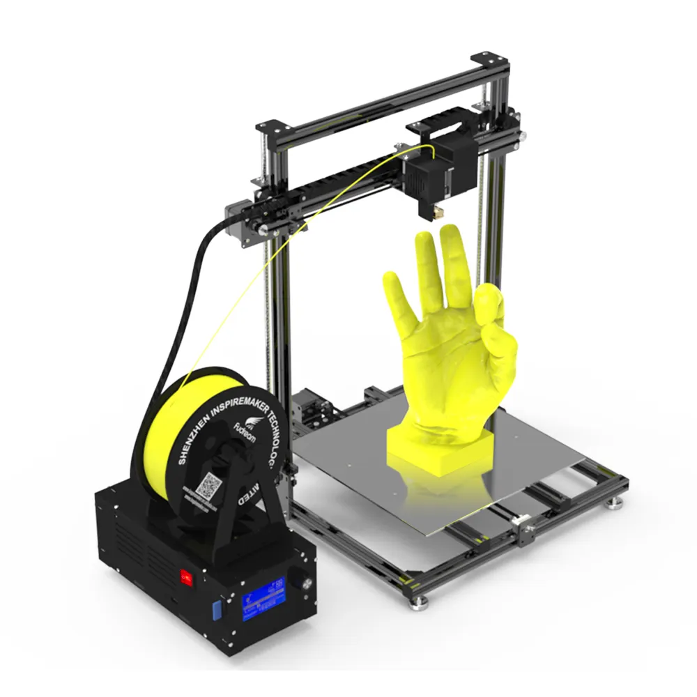 Free配信コストHigh Quality Precision DIY 3D Printer Kit大建物のサイズ310*310*410ミリメートル