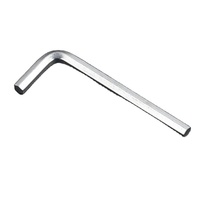 Clé Allen en L en acier au carbone OEM en gros, clé hexagonale Torx métrique plaquée zinc avec/sans trou pour vis de sécurité