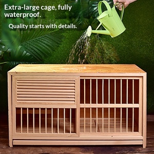 Cage d'élevage écologique pour pigeons voyageurs, nichoir en bois pour l'élevage de pigeons - Product Image 2