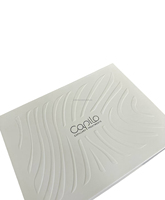 Scatole Rigide di Lusso Personalizzate Fatte a Mano con Rilievo 3D, Stampa Bronzata, Forma Rettangolare, per Profumi, Candele, Cornici Fotografiche, Cartone Personalizzato