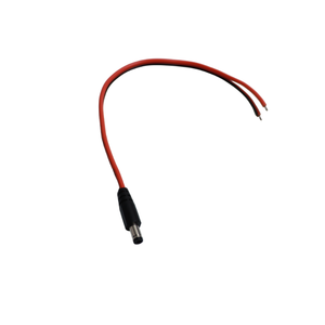 Пользовательские DC 5,5*2,5 мм Кабельная сборка DC Power черный и красный провод с двумя сердечниками жгут проводов для светодиода мониторинга - Product Image 3