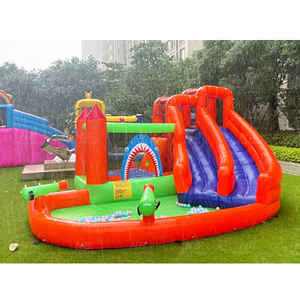 Castillo Inflable Happy a Precio Económico, Tobogán Acuático Pequeño para Niños, Parque Acuático NB-93022, Castillo Inflable Happy - Product Image 5