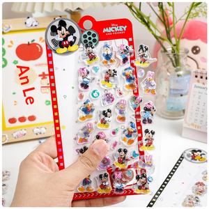 Autocollant en relief 3D <span class=keywords><strong>Mickey</strong></span>, dessin animé pour fille, cristal <span class=keywords><strong>Minnie</strong></span>, Donald Duck, <span class=keywords><strong>coque</strong></span> de téléphone portable, autocollant en résine époxy PVC - Product Image 4