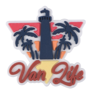 Clog Charms für Schuhe Dekoration Sommer Hawaii Serie Custom Carton Clog Charms Hot Selling Soft Rubber Custom Logo Umwelt freundlich - Product Image 6