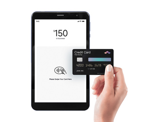 Cầm tay phía trước NFC <span class=keywords><strong>POS</strong></span> thiết bị đầu cuối Android hiển thị touchless Android kiosk không dùng tiền mặt Hệ thống thanh toán SDK 8 inch Android Máy tính bảng - Product Image 4