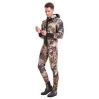 Combinaison de plongée pour hommes, triathlon en eau libre, combinaison thermique avec doublure intérieure en polaire, combinaison de plongée thermique ODM pour la pêche sous-marine, combinaison de plongée sèche en néoprène