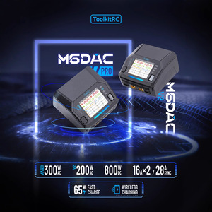 ชุดอุปกรณ์ ToolkitRC M6DACPRO V2 16A เครื่องชาร์จแบตเตอรี่ไร้สายแบบสองช่องสัญญาณ AC200-300W DC800W - Product Image 2