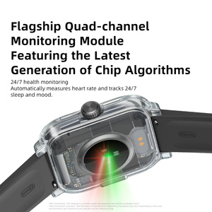 Reloj Inteligente Cuadrado GTS12 con Pantalla TFT de Alta Resolución, IP68, Batería de 4 Días, Monitor de Frecuencia Cardíaca, Oxígeno en Sangre, Monitorización Deportiva, IA para el Sueño - Product Image 2