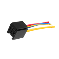 12V 24V 30A 40 A 80A Amp 4 Pin 4 P Wire 5 P 5 pin Automotive Auto Harness Car Relay Switch Socket With Terminal