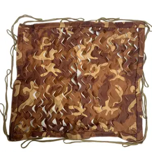 Sa Mạc ngụy trang lưới bóng râm Polyester Oxford ngụy trang Mạng