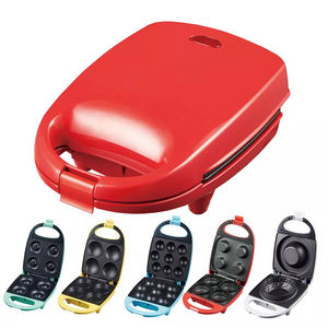 Aifa personnalisé <span class=keywords><strong>pas</strong></span> <span class=keywords><strong>cher</strong></span> puissance nouvelles personnes Panini <span class=keywords><strong>rond</strong></span> carré 4 tranches coeur 4 pouces mini gaufre cône de fer machine - Product Image 4