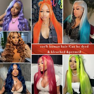 Popular New <strong>Style</strong> Straight 613 Lace <strong>Frontal</strong> Wig Brazilian Virgin Hair With Natural Hairline Pre Plucked Hairlin for Black Woman - Product Image 6