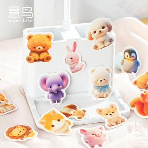 40 Pegatinas por Caja, Fieltro de Lana, <span class=keywords><strong>Serie</strong></span> Musical, Navidad y Halloween, Dibujos Animados, Decoración de Manualidades, Pegatinas para Sellado - Product Image 3