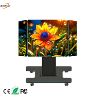 COB Katlanabilir LED Hepsi Bir Arada Ekran Elektrikli Kaldırılabilir Mobil LED Ekran Profesyonel Konferans ve İş Sunumları için