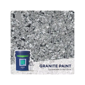 Nouvelle Conception Écologique Qihang Peinture Liquide Acrylique Effet Pierre Calcaire pour Application au Pinceau Revêtement Bâtiment - Product Image 4