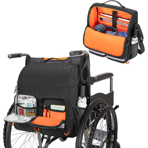 Mochila para silla de ruedas eléctrica y Manual, mochila para silla de ruedas con almacenamiento de medicamentos, bolsillo aislante, mochila para silla de ruedas de gran capacidad - Product Image 1